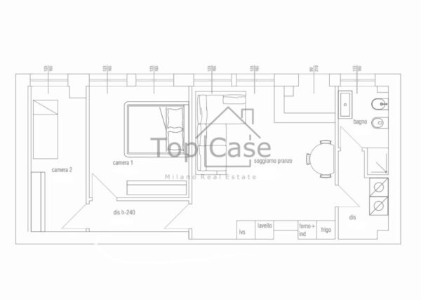 VENDESI TRILOCALE Affori centro, Via Palmaria 4